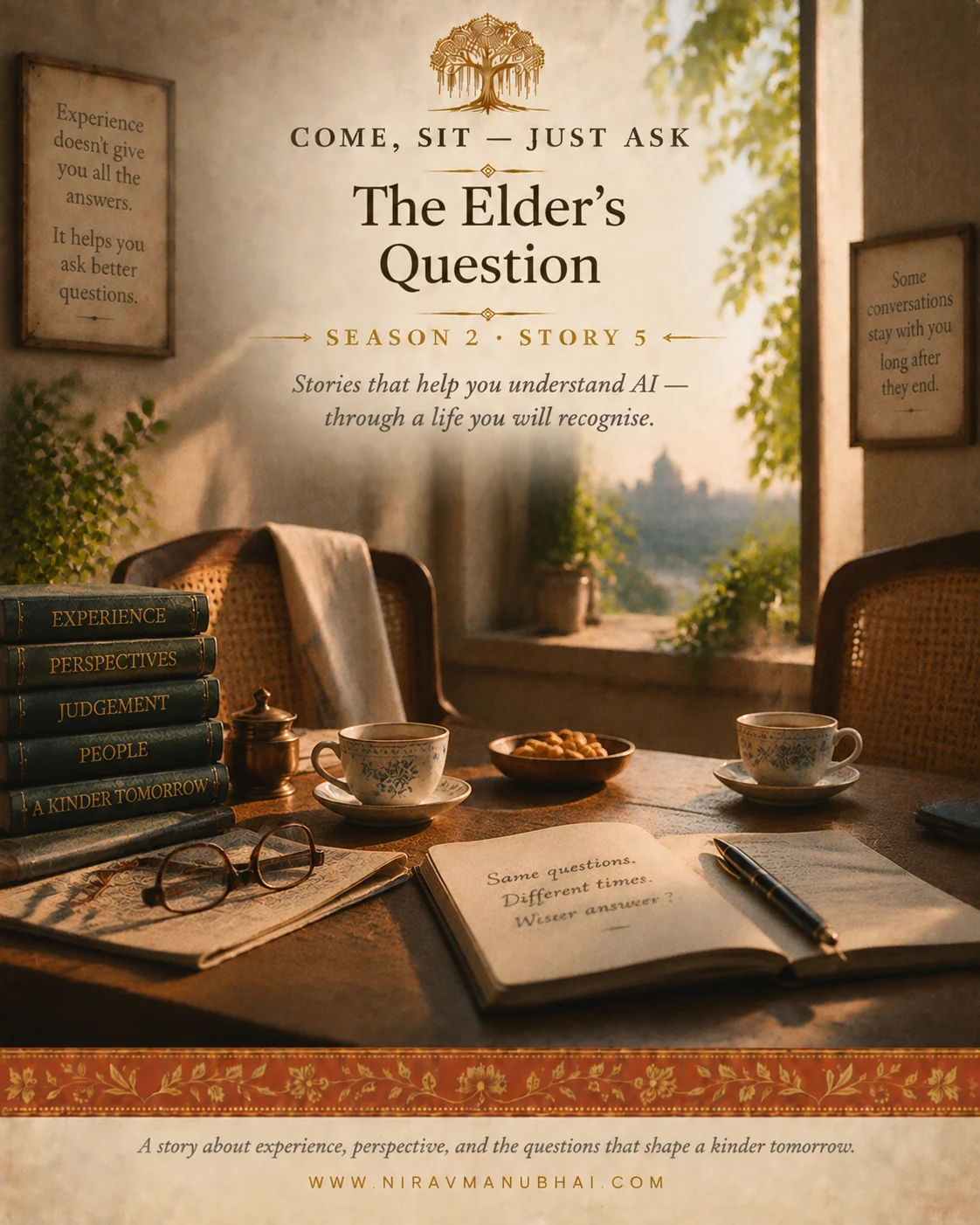 The Elder’s Question — story artwork