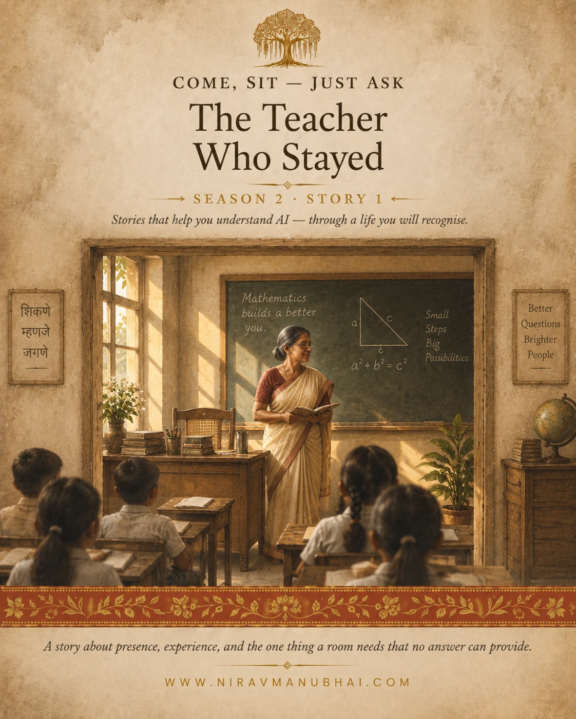 The Teacher Who Stayed — Season 2 Story 01 cover