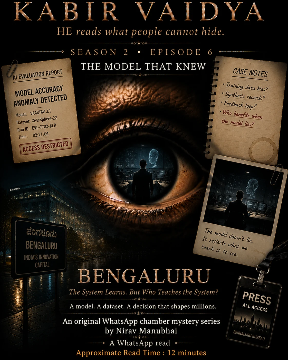 KABIR VAIDYA Season 2 · Episode 6 · Bengaluru · The Model That Knew