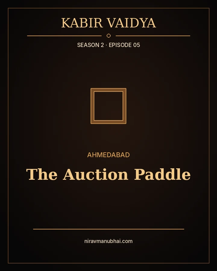 The Auction Paddle — story artwork