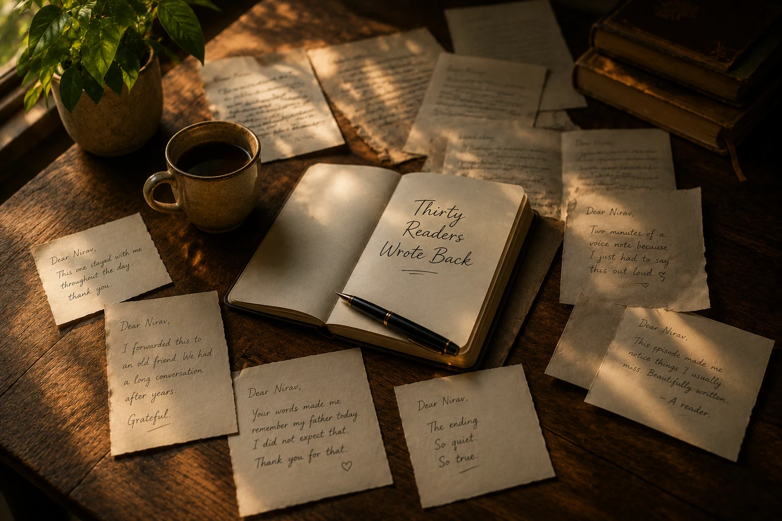 Thirty Readers Wrote Back — story artwork