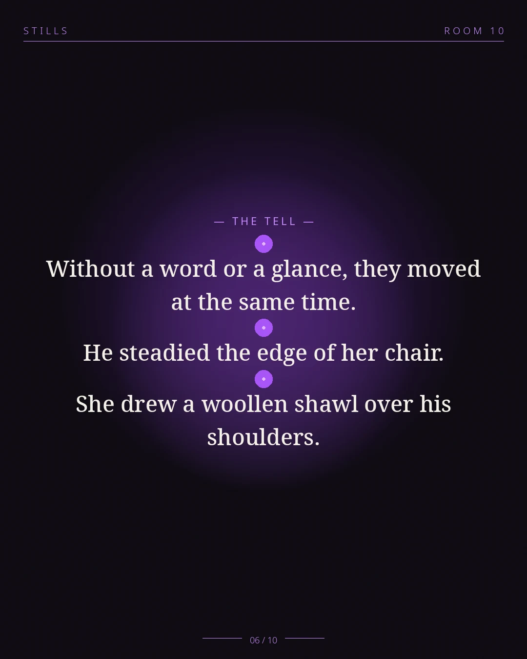 The Unspoken Accord — still 6 of 10