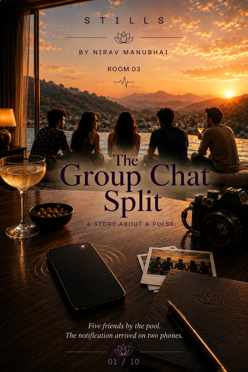 The Group Chat Split — opening frame